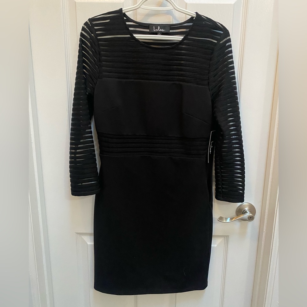 Black lulus dress